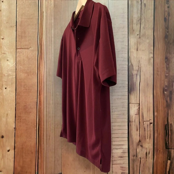Mens‎ size medium grand slam polo maroon - Picture 2 of 7